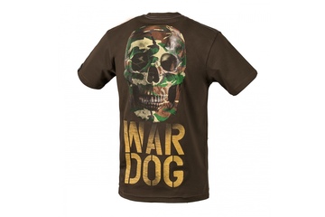 Koszulka Pit Bull War Dog - Brązowa