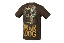 Koszulka Pit Bull War Dog - Brązowa