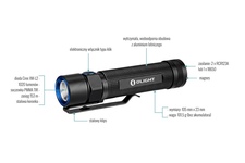 Latarka Olight S2R Baton XM-L2