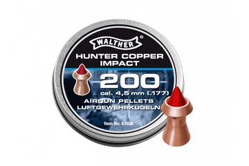 śrut 4,5 mm WALTHER Hunter Copper Impact 200 szt