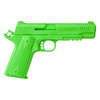 Atrapa gumowa - pistolet COLT 1911, zielony