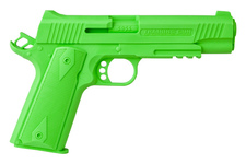Atrapa gumowa - pistolet COLT 1911, zielony