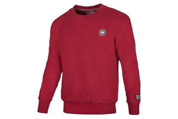 Bluza Pit Bull Small Logo - Bordowa