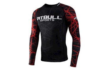 Rashguard termoaktywny Pit Bull Red Ray Long Sleeve