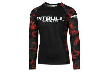 Rashguard termoaktywny Pit Bull Camo Dark Long Sleeve