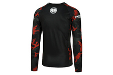 Rashguard termoaktywny Pit Bull Camo Dark Long Sleeve