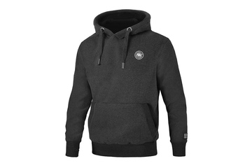 Bluza z kapturem Pit Bull West Coast Small Logo 17 - Grafitowa