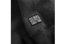 Bluza z kapturem Pit Bull West Coast Small Logo 17 - Grafitowa
