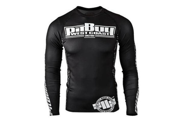 Rashguard termoaktywny Pit Bull L-S Rash West Coast czarny