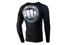 Rashguard termoaktywny Pit Bull L-S Rash Scratch Grey