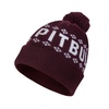 Czapka Pit Bull Beanie Blue Bay Dark Burgundy