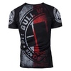 Rashguard termoaktywny Pit Bull T-S Flaga Polska Black