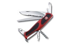 Scyzoryk Victorinox RangerGrip 155, czerwono-czarny, 130 mm