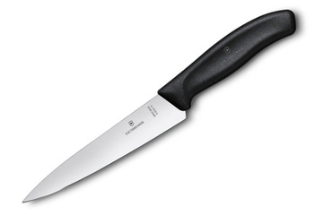 Nóż kuchenny Victorinox Szerokie ostrze 15cm czarny