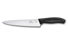 Nóż kuchenny Victorinox Szerokie ostrze 19cm czarny