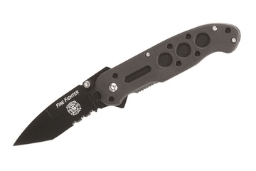 Nóż składany MIL-TEC Fire Fighter Black