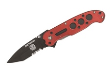 Nóż składany MIL-TEC Fire Fighter Red