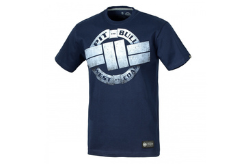 Koszulka Pit Bull Steel Logo Dark Navy