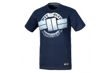 Koszulka Pit Bull Steel Logo Dark Navy