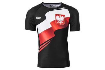 Rashguard termoaktywny Pit Bull Polska Black