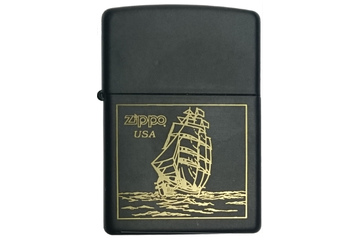 Zapalniczka ZIPPO Ship Classic Black Matte
