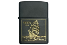 Zapalniczka ZIPPO Ship Classic Black Matte