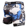 Spodenki treningowe Pit Bull Vale Tudo Camo - Niebieskie