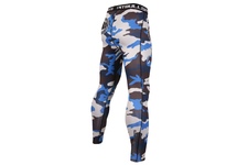 Leginsy męskie Pit Bull PB Camo - Niebieskie