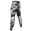 Leginsy męskie Pit Bull PB Camo - Czarne