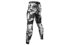 Leginsy męskie Pit Bull PB Camo - Czarne