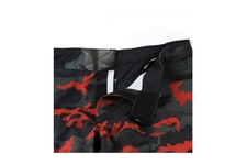 Spodenki treningowe Pit Bull Mesh PB Camo - Czerwone