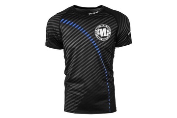 Rashguard termoaktywny Pit Bull T-S Rash Stripes Blue