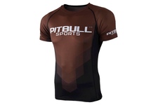 Rashguard termoaktywny Pit Bull T-S Rash Belt - Brązowy