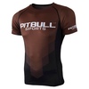 Rashguard termoaktywny Pit Bull T-S Rash Belt - Brązowy