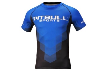 Rashguard termoaktywny Pit Bull T-S Rash Belt - Niebieski