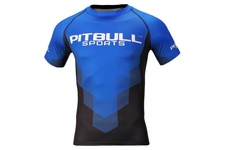 Rashguard termoaktywny Pit Bull T-S Rash Belt - Niebieski