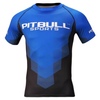 Rashguard termoaktywny Pit Bull T-S Rash Belt - Niebieski