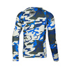 Rashguard termoaktywny Pit Bull L-S Rash Camo - Niebieski