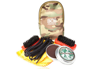 zestaw do czyszczenia butów BCB "Brown Boot Shine Kit"