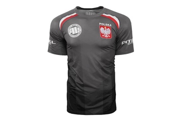 Rashguard termoaktywny Pit Bull T-S Rash Mesh II Polska - Czarny