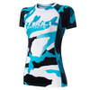 Rashguard termoaktywny damski Pit Bull Camo 2 - Niebieski