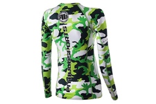 Rashguard termoaktywny damski Pit Bull Camo 1 - Zielony