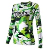 Rashguard termoaktywny damski Pit Bull Camo 1 - Zielony