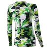 Rashguard termoaktywny damski Pit Bull Camo 1 - Zielony