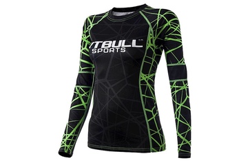 Rashguard termoaktywny damski Pit Bull Green Ray