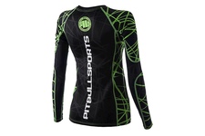 Rashguard termoaktywny damski Pit Bull Green Ray