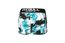 Spodenki treningowe damskie Pit Bull Camo - Niebieskie