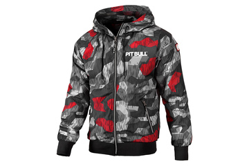 Kurtka Pit Bull Athletic VII Black-Red Camo