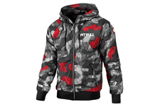 Kurtka Pit Bull Athletic VII Black-Red Camo