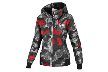 Kurtka damska Pit Bull Aaricia III Black/Red Camo